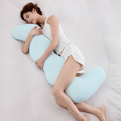 Muno memory foam body pillow with cool-touch ice silk cover - view 8