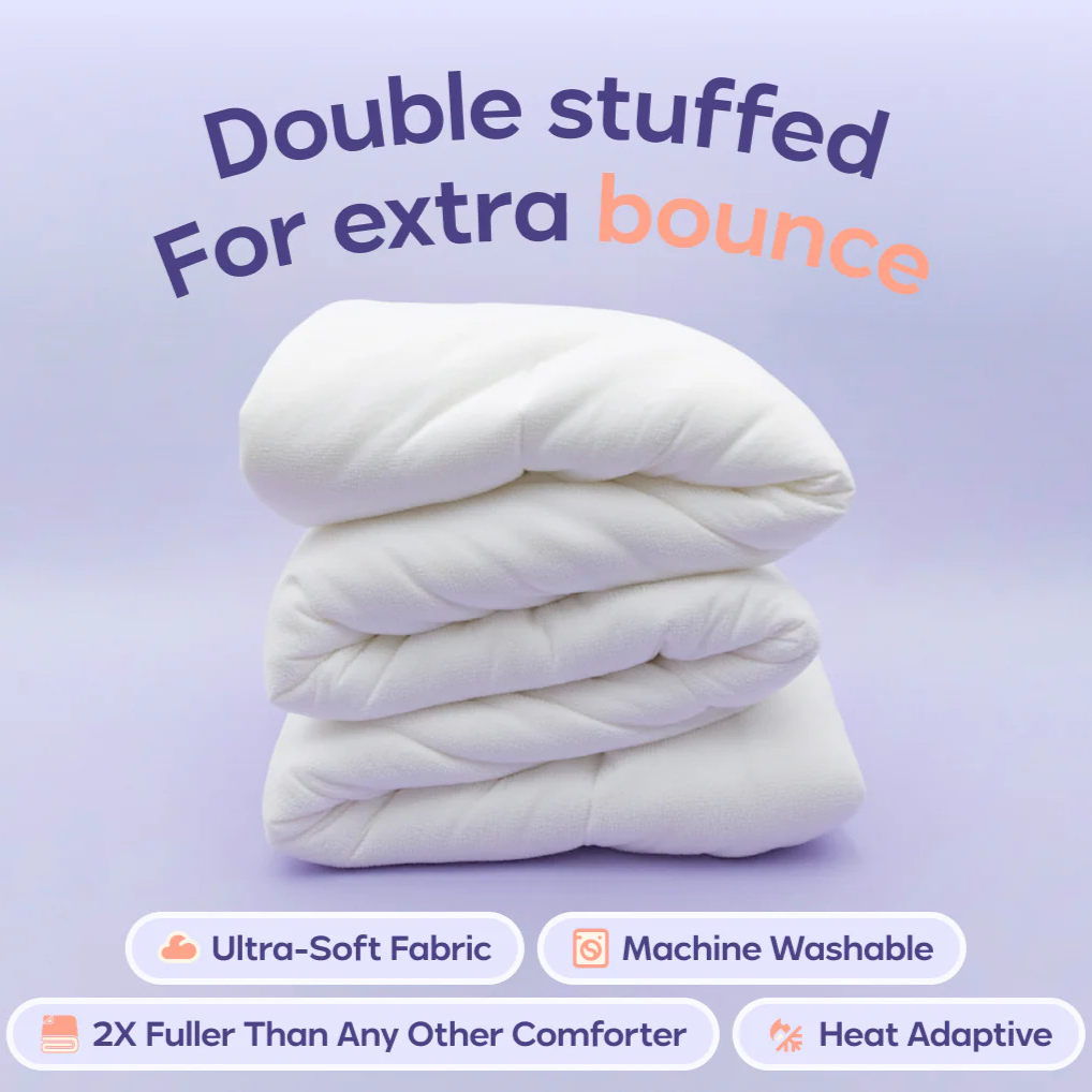 Muno lightweight washed cotton comforter