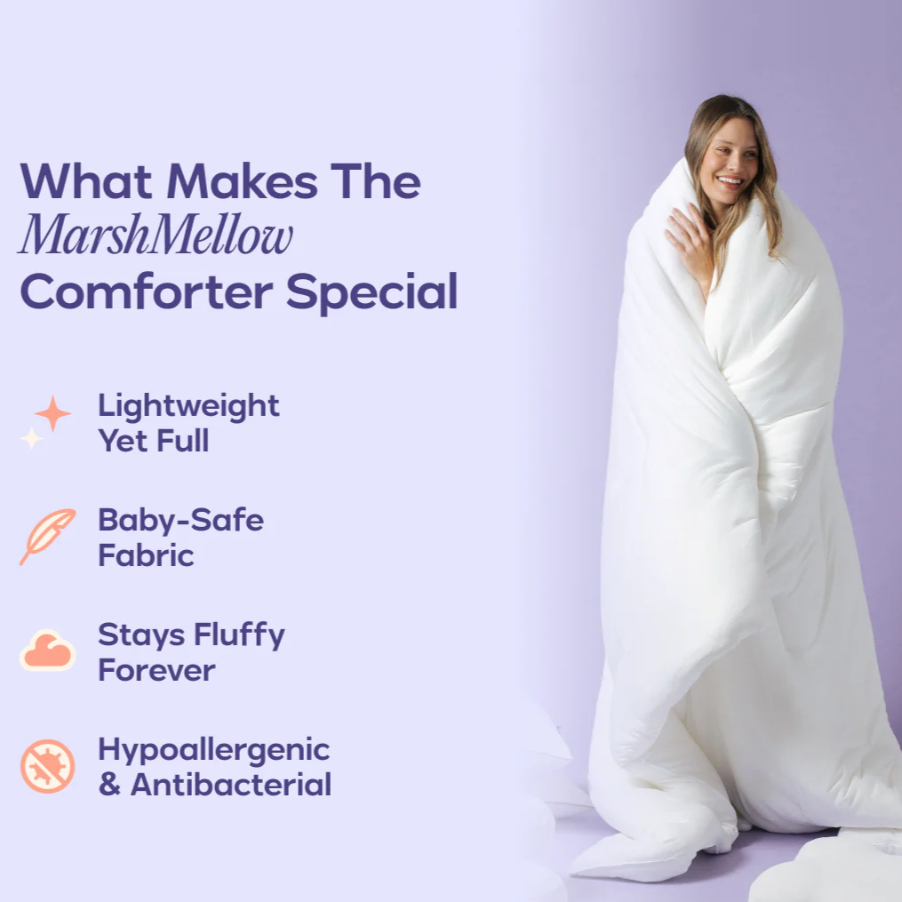 Muno lightweight washed cotton comforter - view 2
