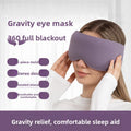 Muno 3D weighted sleep eye mask with glass beads