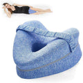 Muno heart-shaped memory foam leg and knee pillow