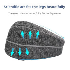 Muno heart-shaped memory foam leg and knee pillow - view 3