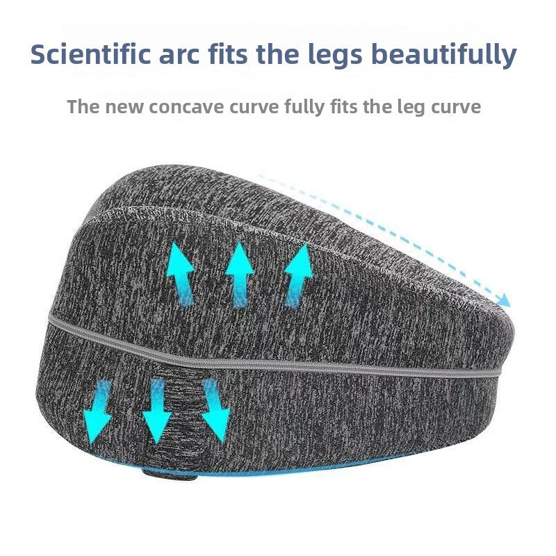 Muno heart-shaped memory foam leg and knee pillow - view 3