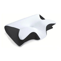 Muno memory foam cervical neck support pillow