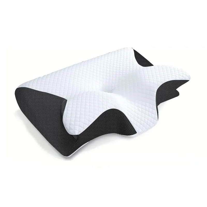 Muno memory foam cervical neck support pillow