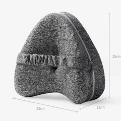 Muno heart-shaped memory foam leg and knee pillow - view 4