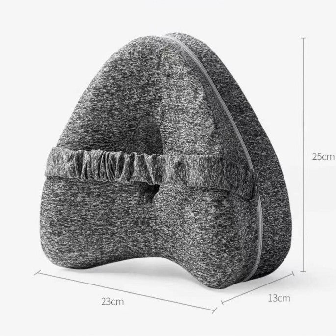 Muno heart-shaped memory foam leg and knee pillow - view 4