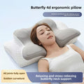 Muno cervical butterfly contour support pillow